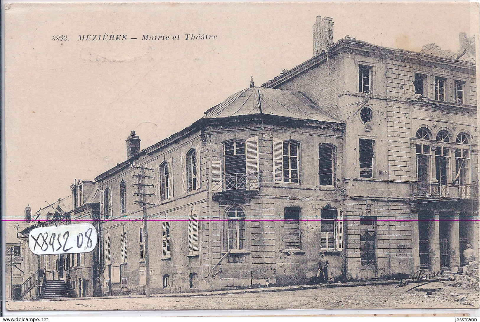 MEZIERES- MAIRIE ET THEATRE - Charleville