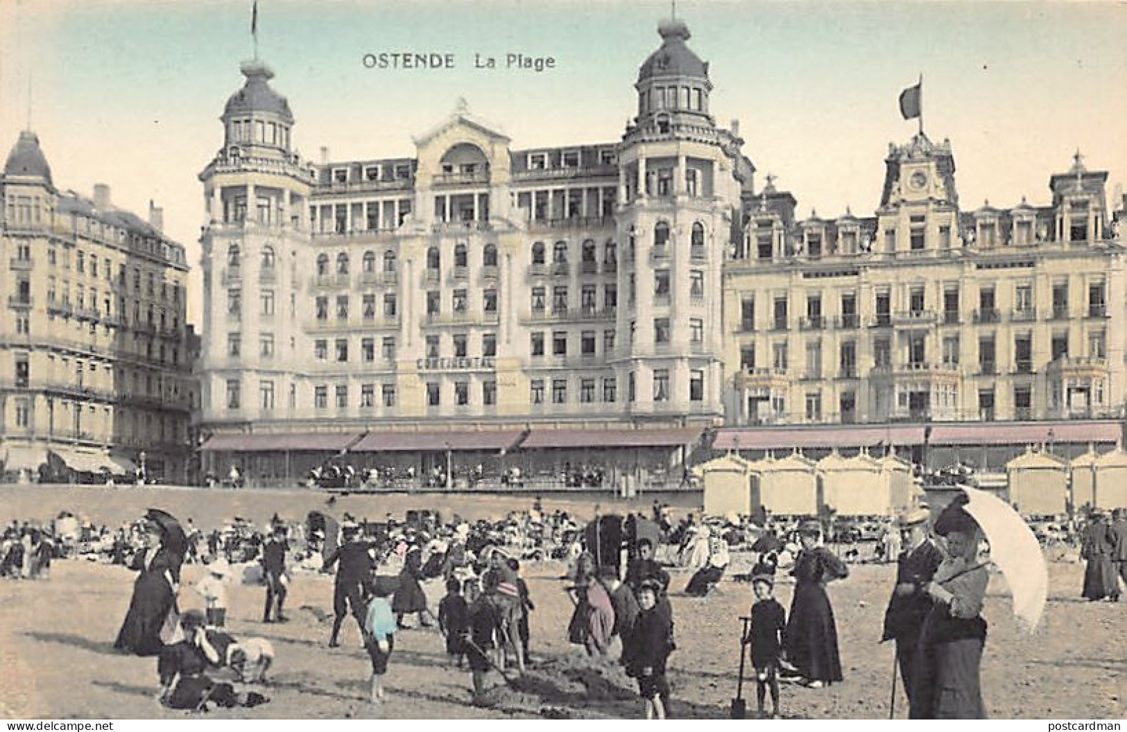 België - OOSTENDE (W. Vl.) Het Strand - Uitg. W. Hoffmann12478 - Oostende