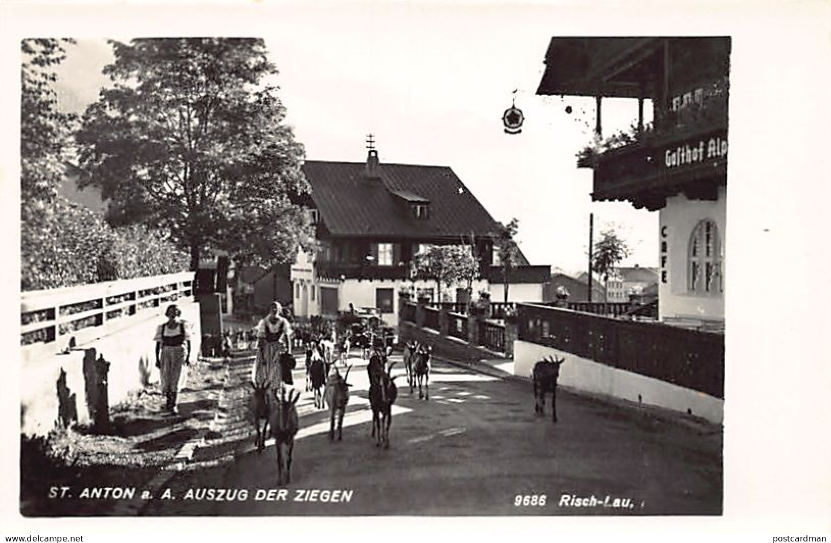 Österreich - St. Anton Am Arlberg (T) Auszug Der Ziegen - St. Anton Am Arlberg