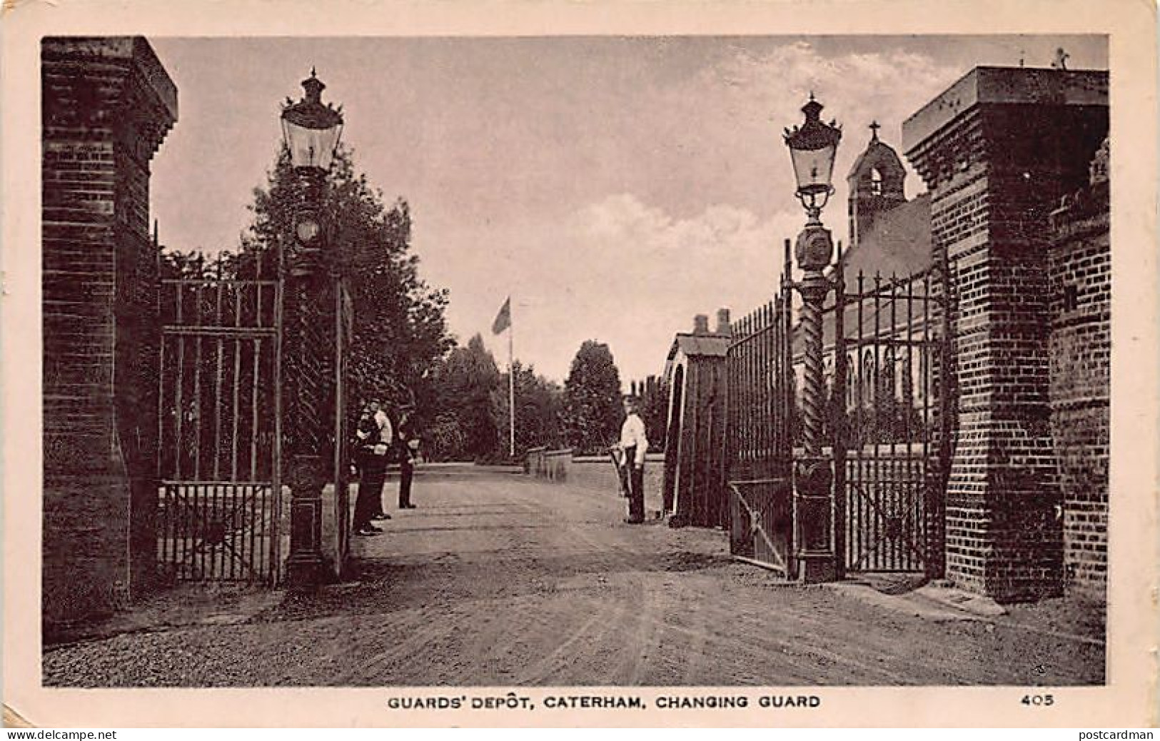 England - Sy - CATERHAM Guards' Depot Changing Guard - Surrey