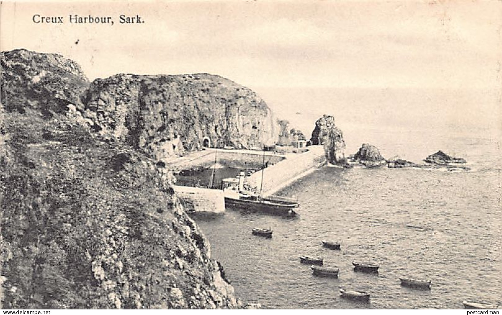 SARK - Creux Harbour - Publ. John P. De Carteret - Sark