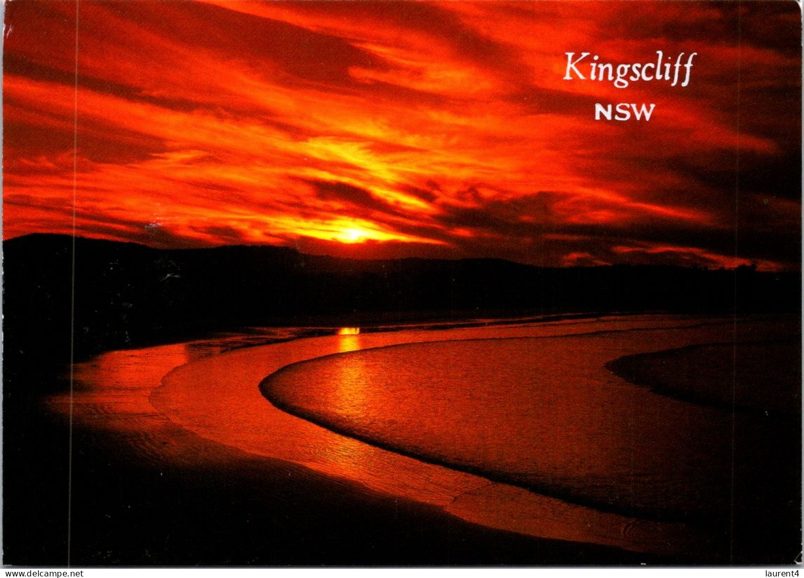 11-5-2024 (4 Z 41) Australia - NSW - Kingscliff Sunset (posted With "magic" Stamp) - Otros & Sin Clasificación