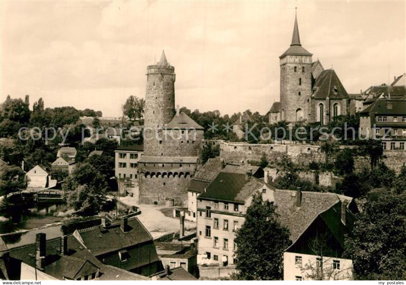 72982202 Bautzen Alte Wasserkunst An Der Spree Mit Michaeliskirche Bautzen - Bautzen