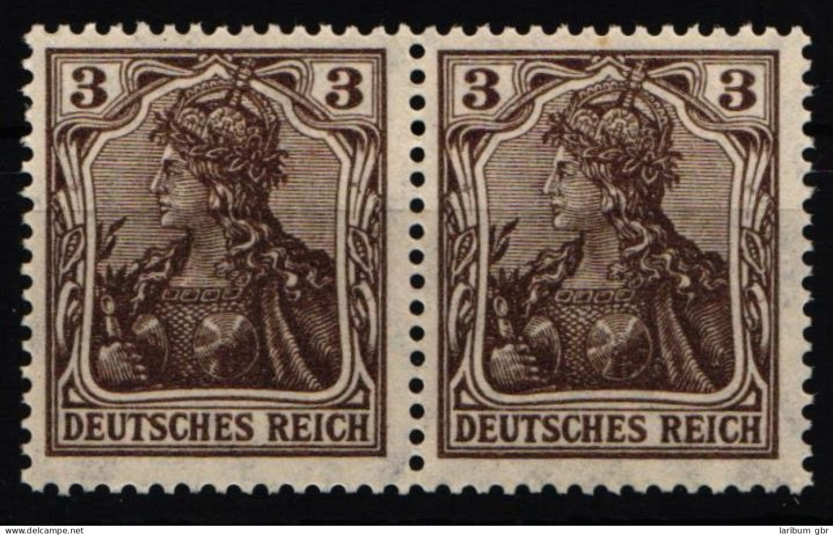 Deutsches Reich 84 II B Postfrisch Paar, Geprüft Dr. Hochstädter BPP #NJ821 - Other & Unclassified