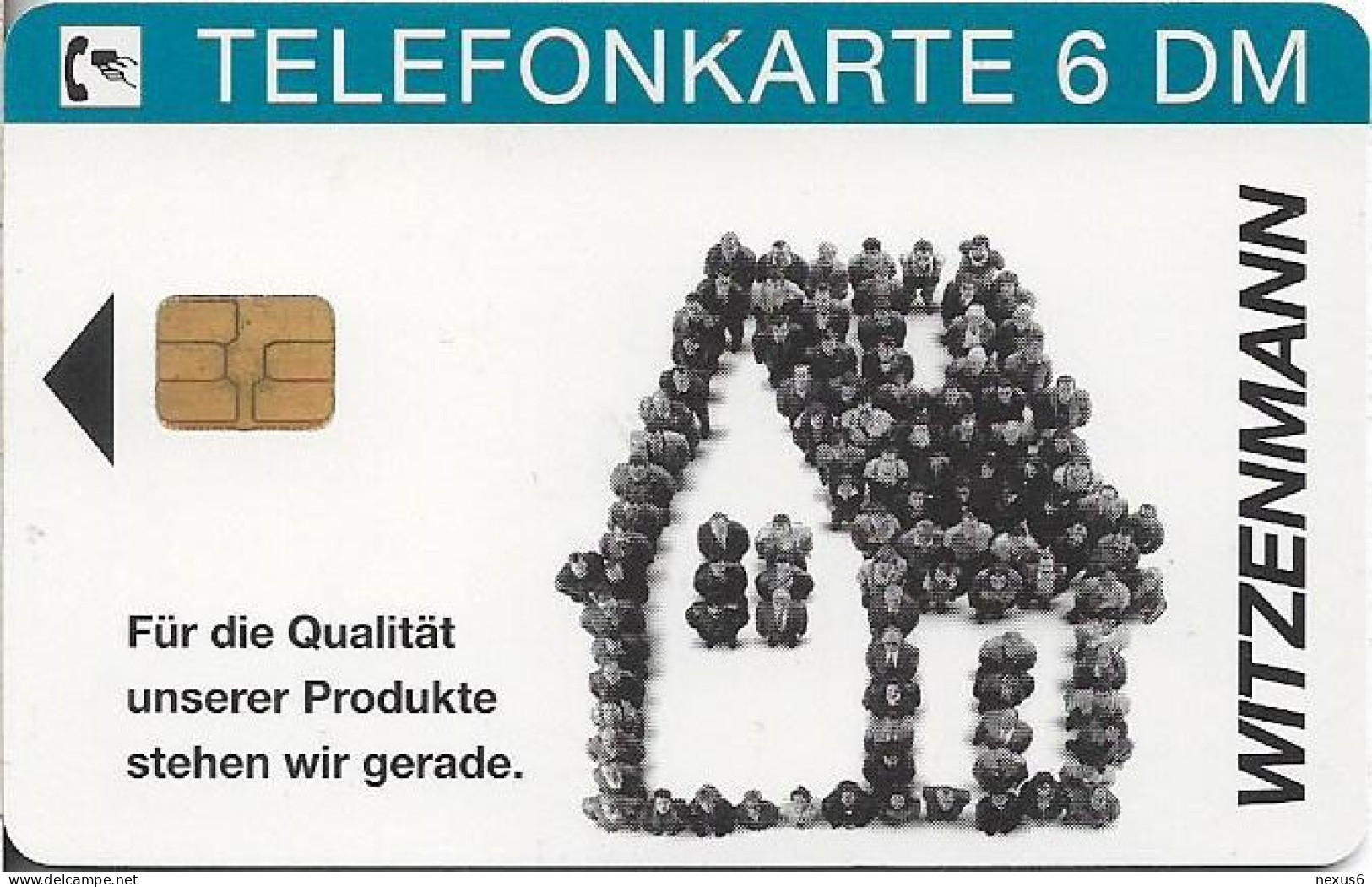 Germany - Witzenmann GmbH 6 - Haus - O 0627 - 04.1994, 6DM, 1.000ex, Mint - O-Series: Kundenserie Vom Sammlerservice Ausgeschlossen