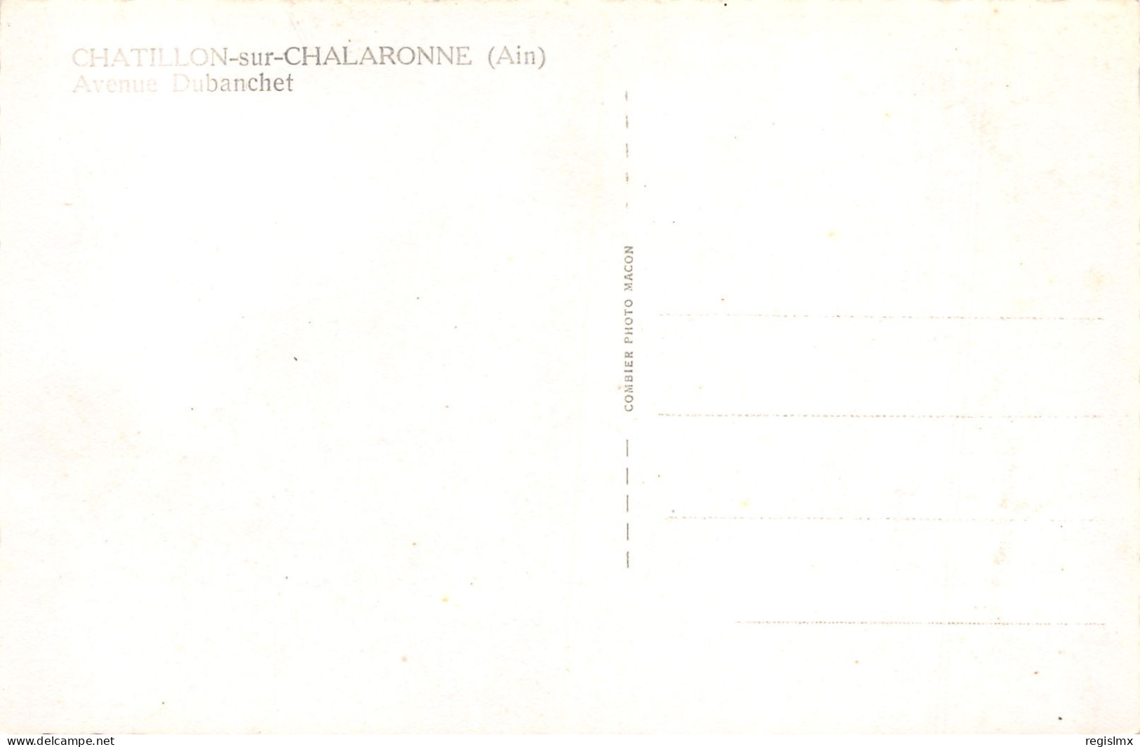 01-CHATILLON SUR CHALARONNE-N°T2554-C/0213 - Châtillon-sur-Chalaronne