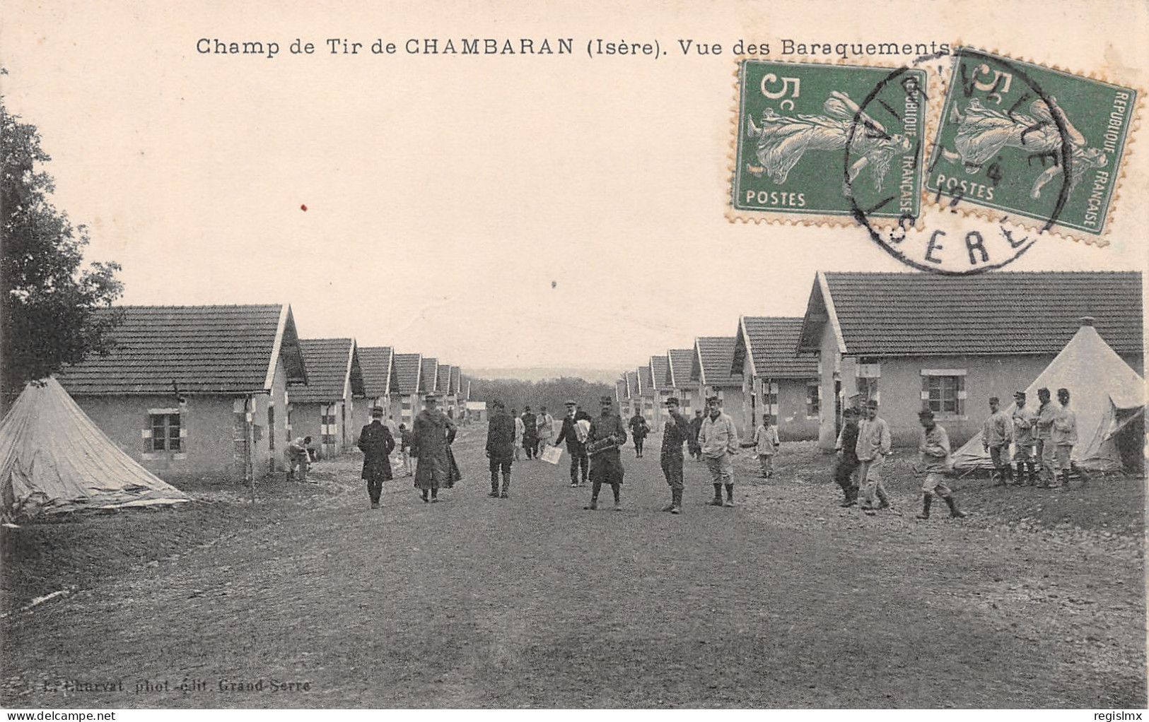 38-VIRIVILLE CAMP DE CHAMBARAN-N°T2560-C/0197 - Viriville