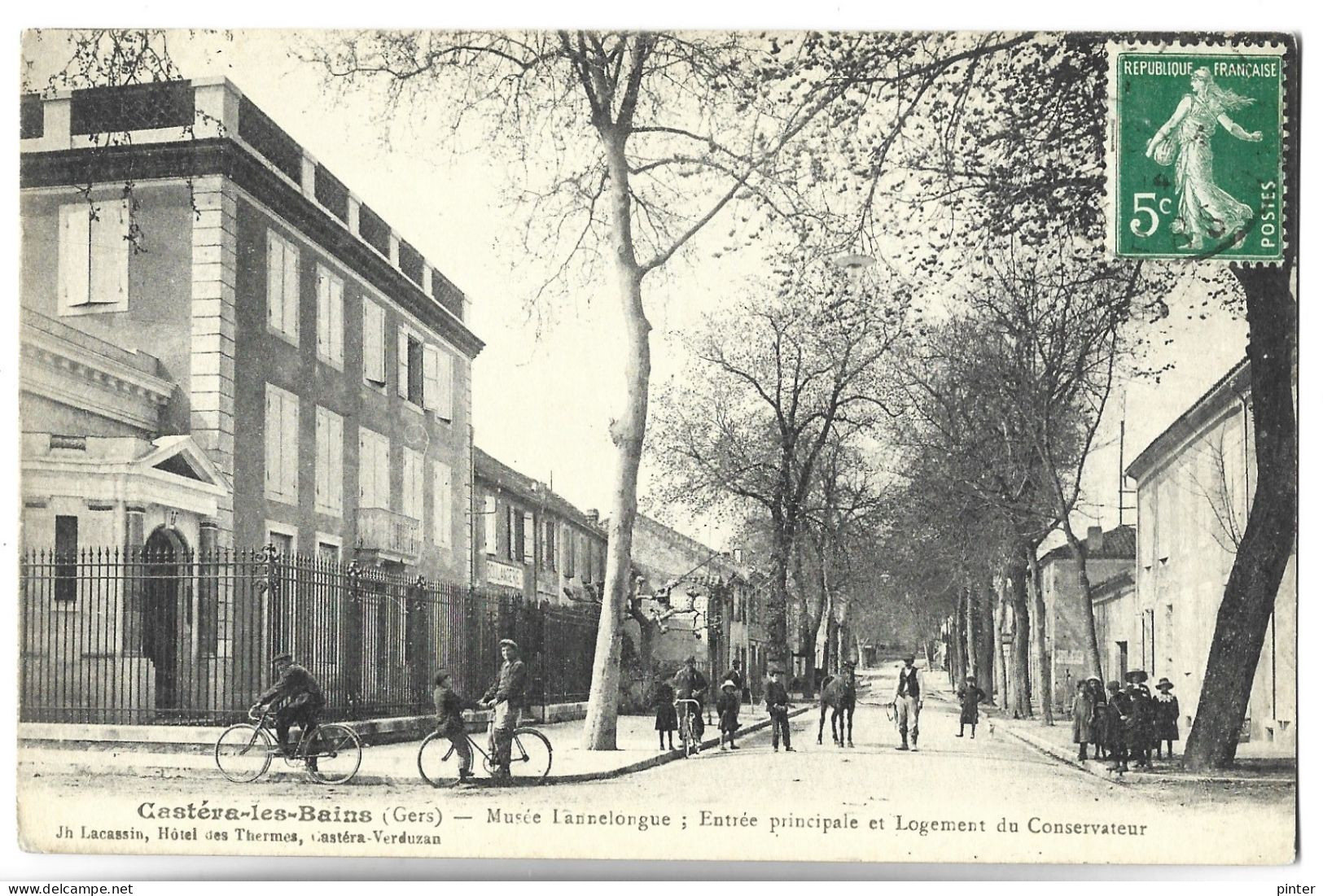 CASTERA LES BAINS - Musée Lannelongue : Entrée Principale Et Logement Du Conservateur - Castera