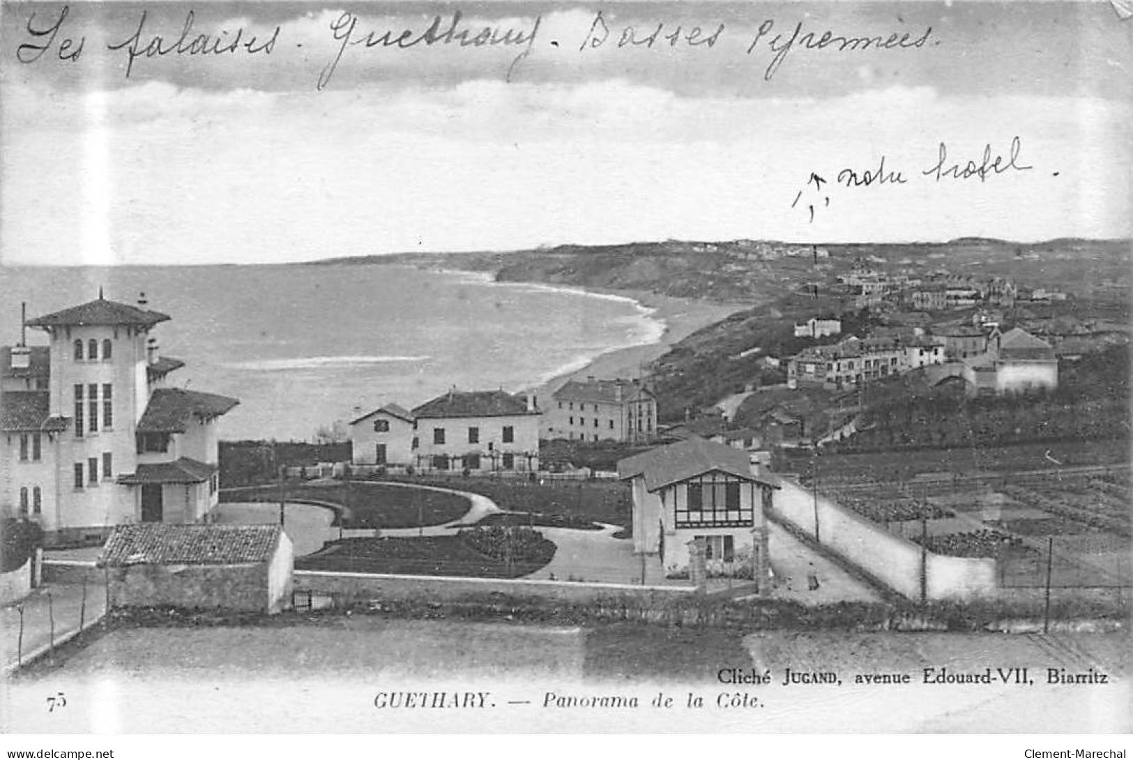 GUETHARY - Panorama De La Côte - Très Bon état - Guethary