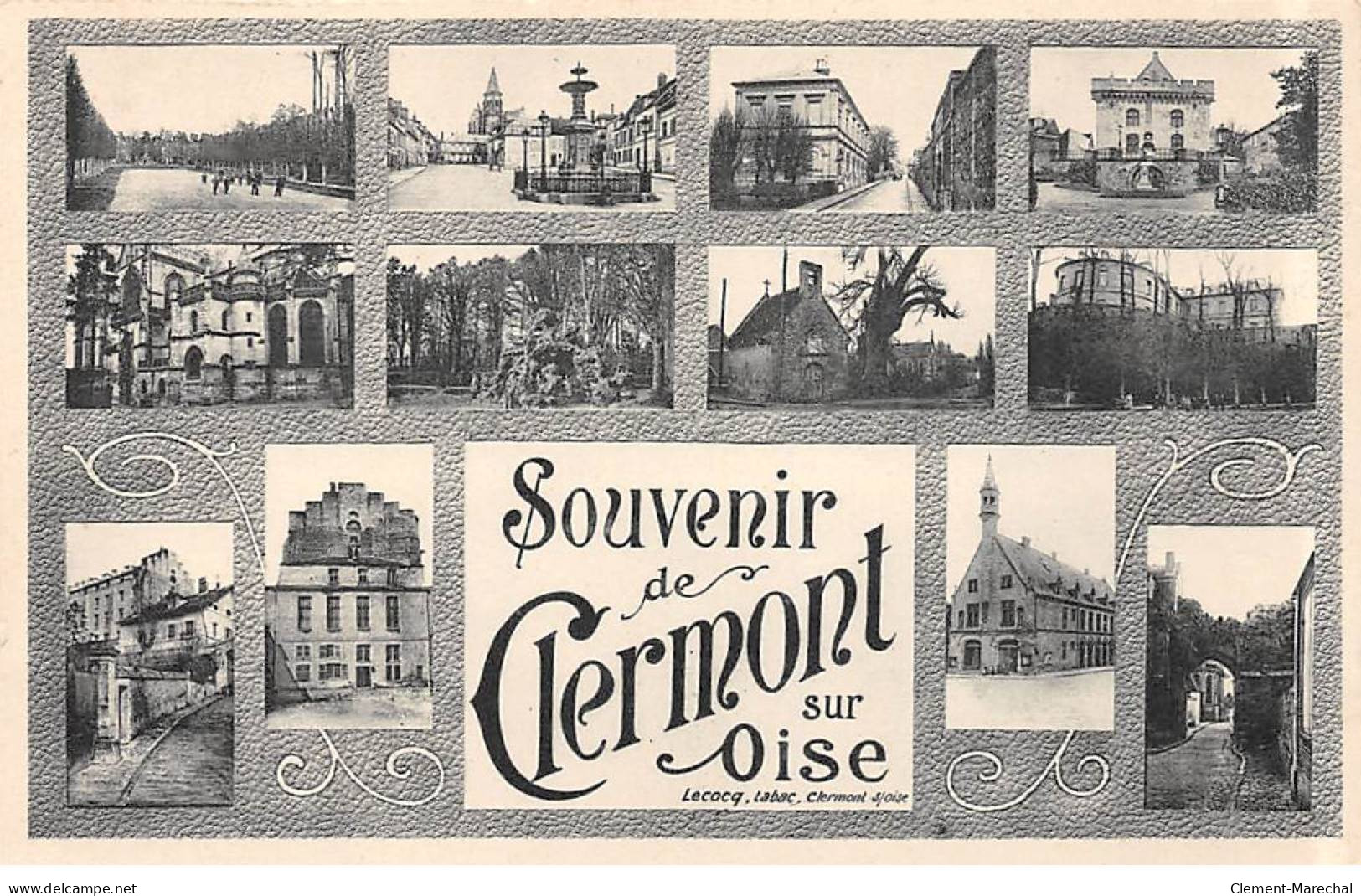 Souvenir De CLERMONT SUR OISE - Très Bon état - Clermont