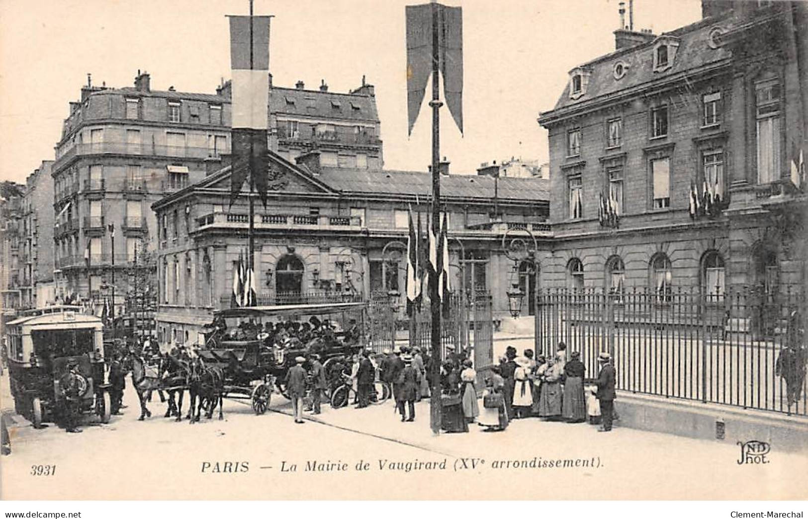 PARIS - La Mairie De Vaugirard - Très Bon état - District 15