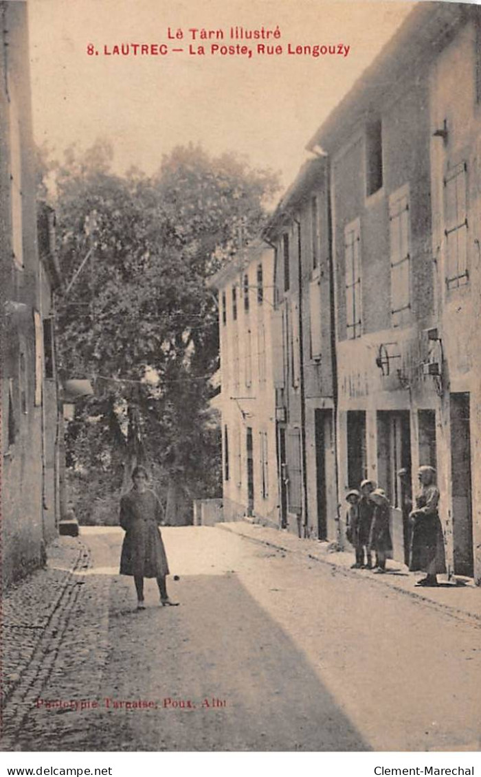 LAUTREC - La Poste - Rue Langouzy - Très Bon état - Lautrec