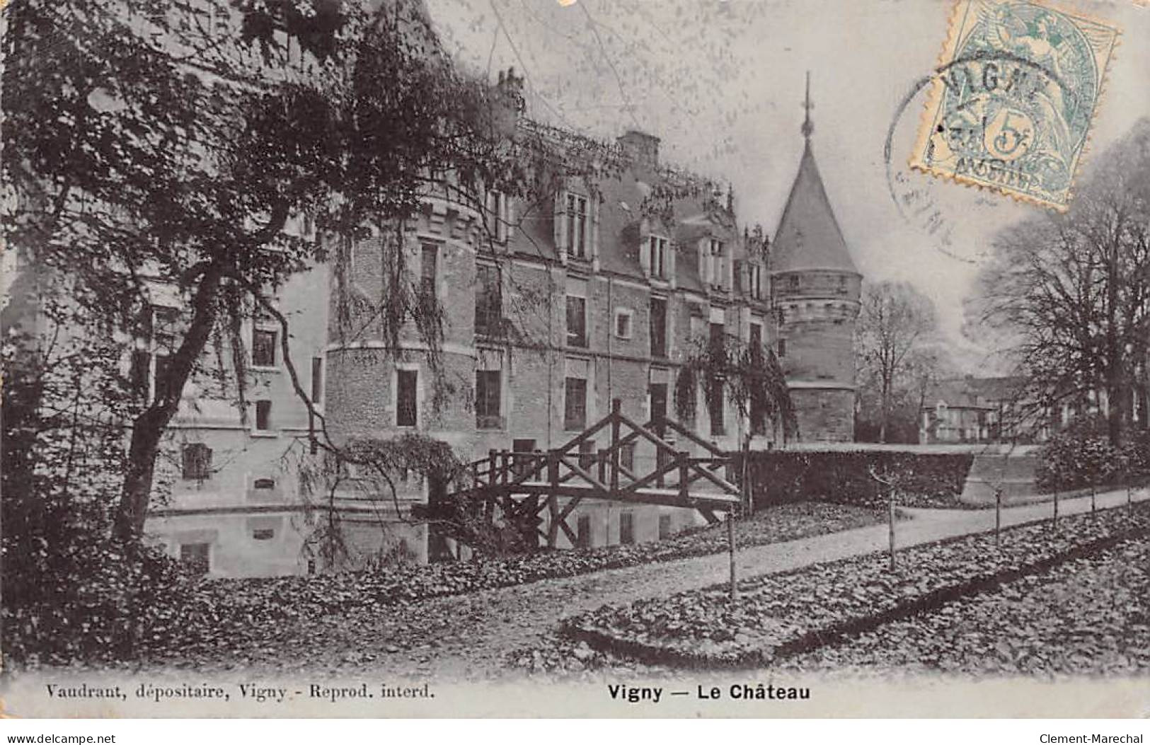 VIGNY - Le Château - état - Vigny