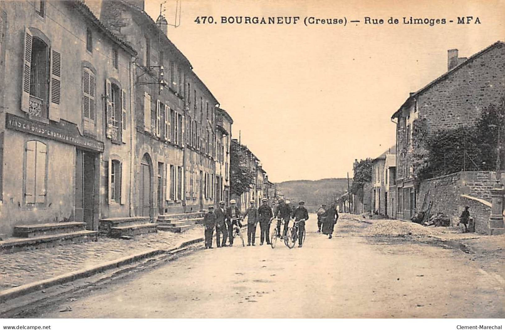 BOURGANEUF - Rue De Limoges - Très Bon état - Bourganeuf