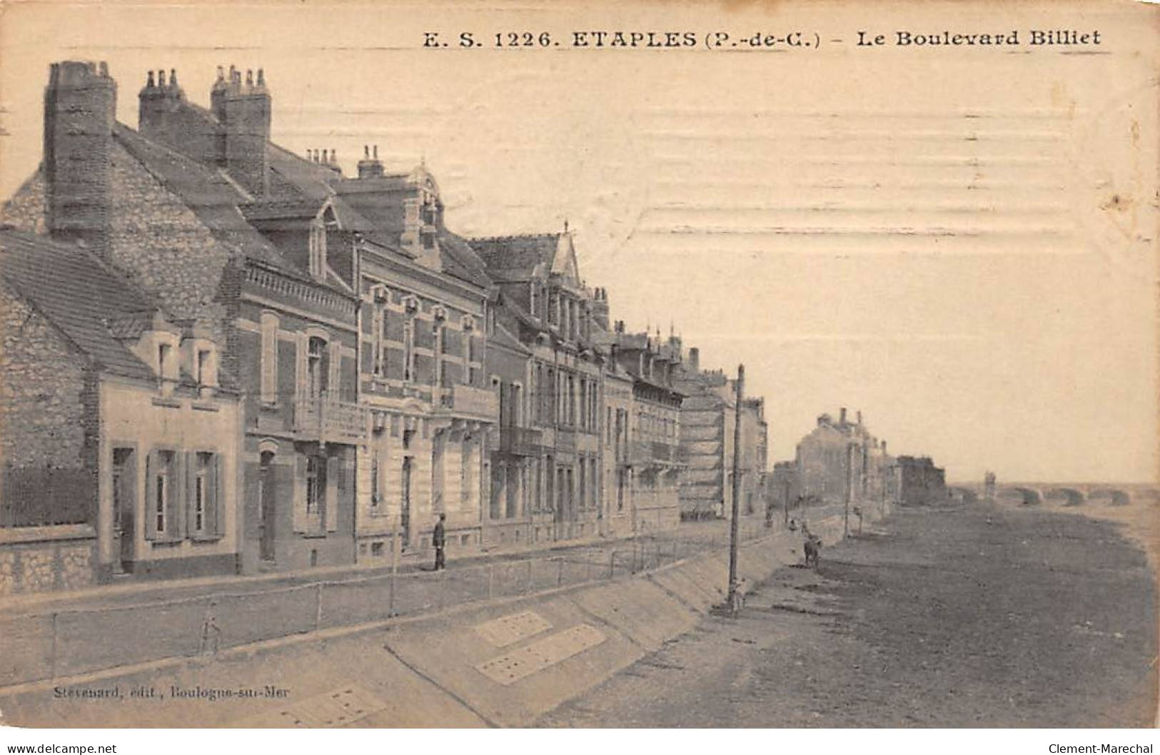 ETAPLES - Le Boulevard Billiet - Très Bon état - Etaples