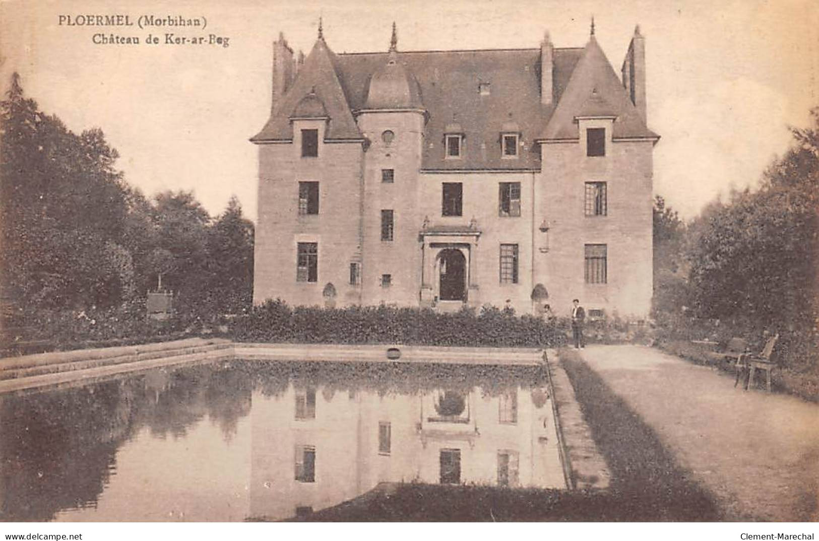 PLOERMEL - Château De Ker Ar Beg - Très Bon état - Ploërmel