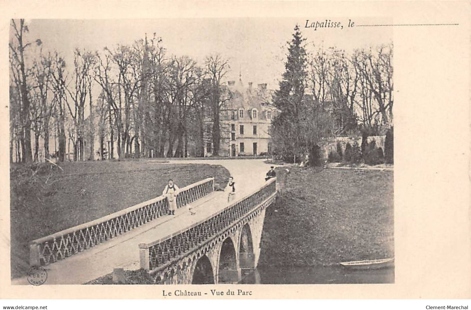 LAPALISSE - Le Château - Vue Du Parc - Très Bon état - Lapalisse