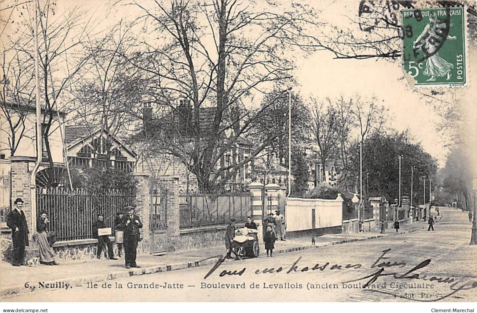 NEUILLY - Ile De La Grande Jatte - Boulevard De Levallois - Très Bon état - Neuilly Sur Seine