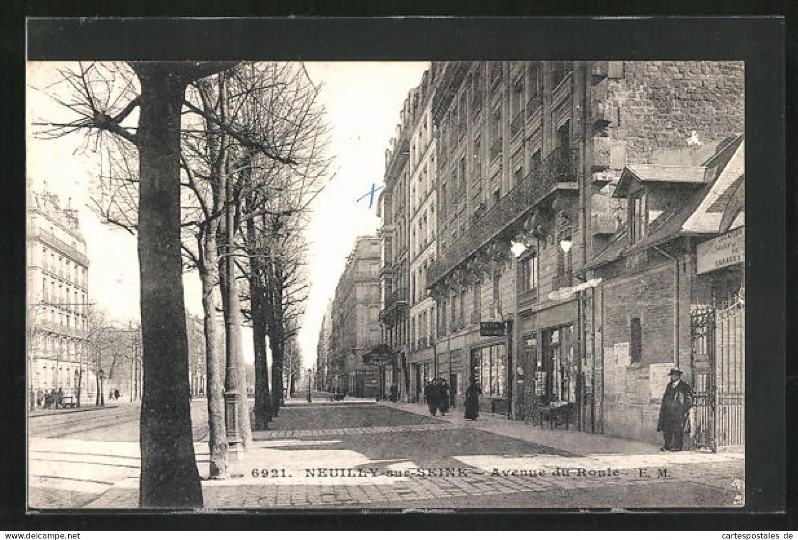 CPA Neuilly-sur-Seine, Avenue De Roule  - Neuilly Sur Seine