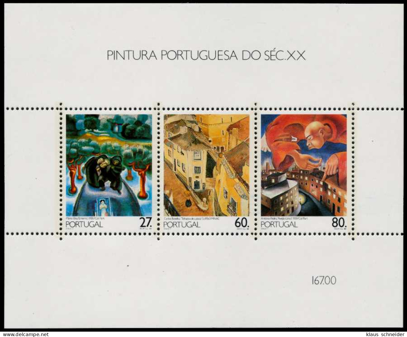 PORTUGAL Block 61 Postfrisch S00D006 - Blocks & Sheetlets