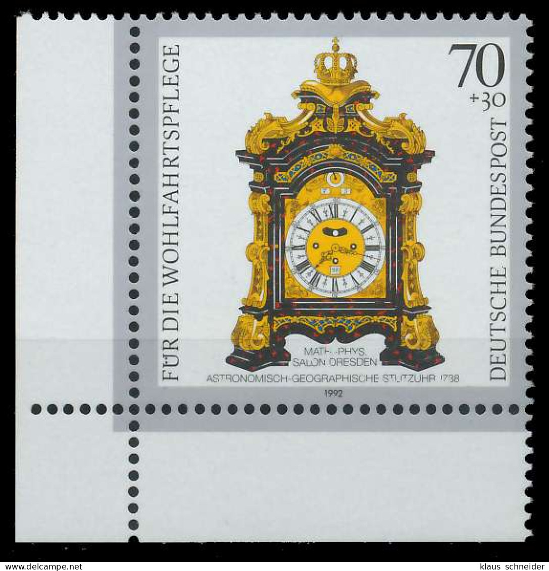 BRD 1992 Nr 1632 Postfrisch ECKE-ULI X8633DE - Unused Stamps