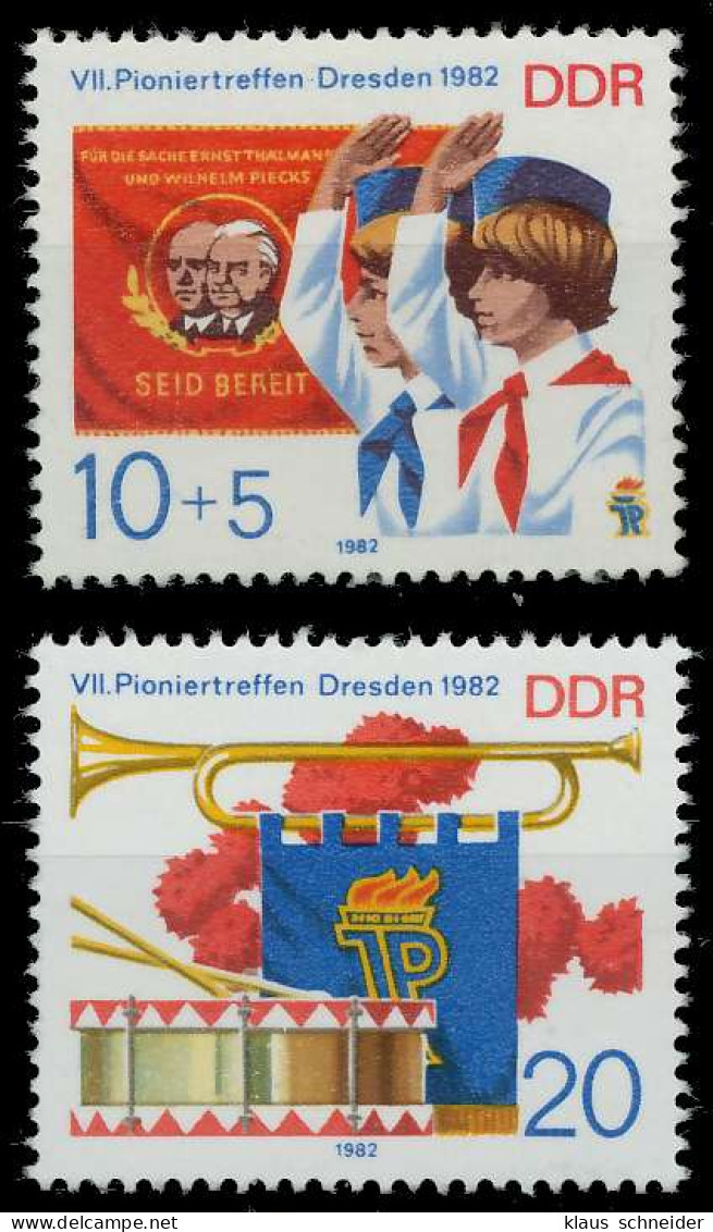 DDR 1982 Nr 2724-2725 Postfrisch X19642E - Ongebruikt