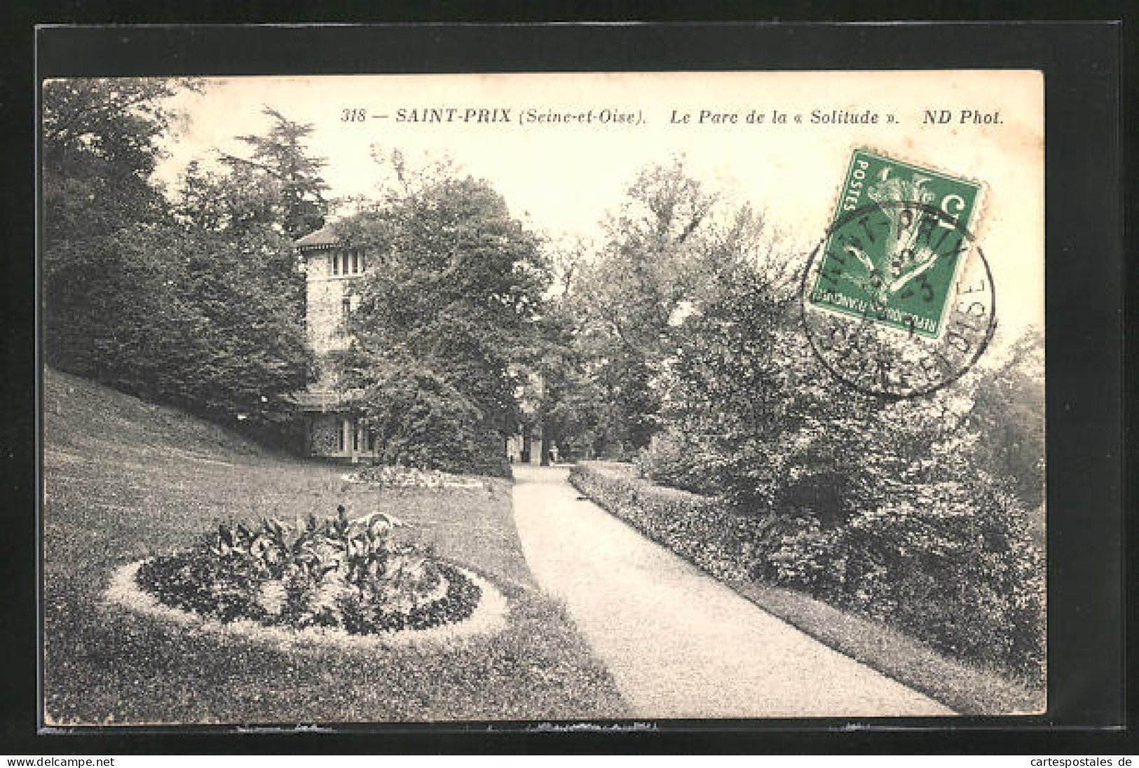 CPA Saint-Prix, Le Parc De La Solitude  - Saint-Prix