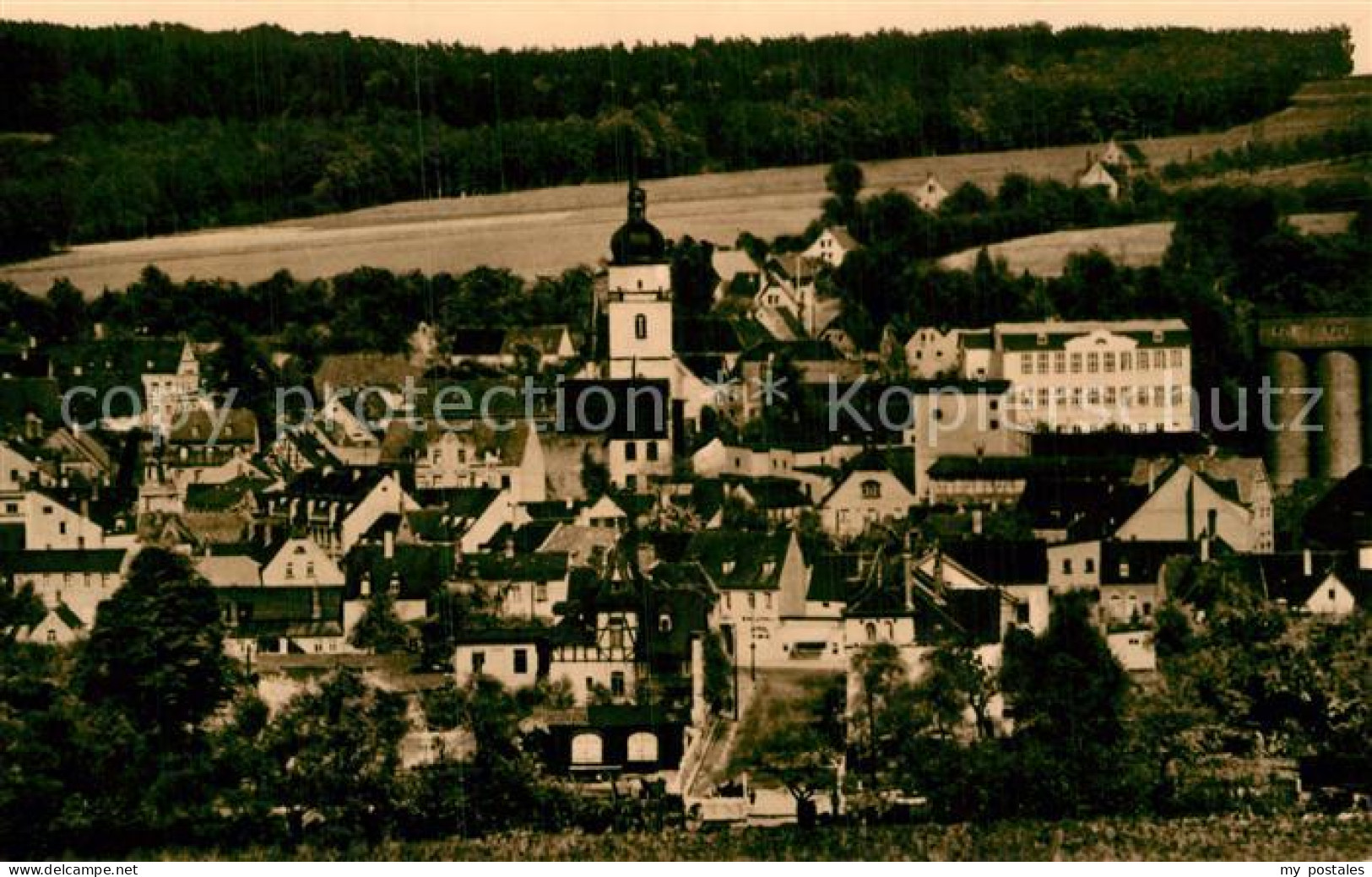 72974407 Goessnitz Schmoelln Ortsansicht Mit Kirche Goessnitz Schmoelln - Schmoelln