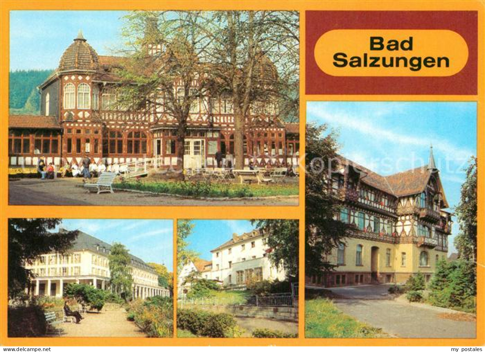 72972713 Bad Salzungen Inhalatorium Kurhaus Sanatorium Kindersanatorium Bad Salz - Bad Salzungen