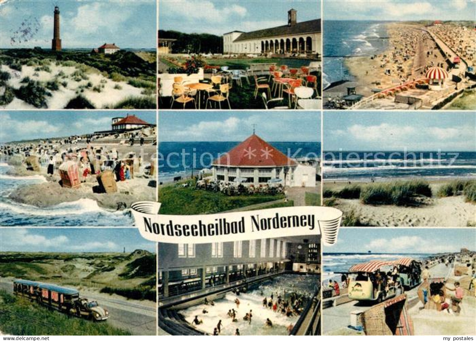 72972613 Norderney Nordseebad Duenen Leuchtturm Cafe Restaurant Terrasse Strand  - Norderney