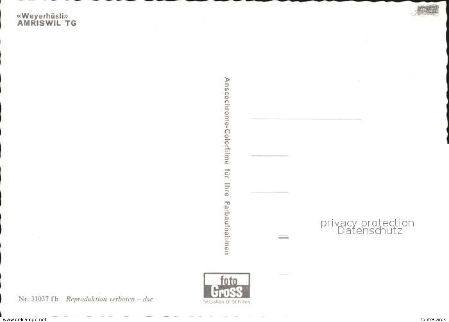 12587176 Amriswil TG Weyerhuesli Schwanenteich Amriswil - Andere & Zonder Classificatie