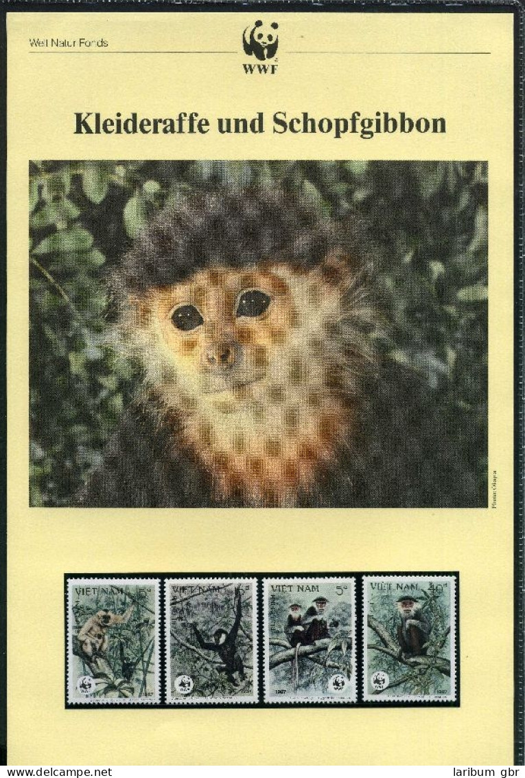 Vietnam 1987 WWF Kleideraffe #GI301 - Vietnam