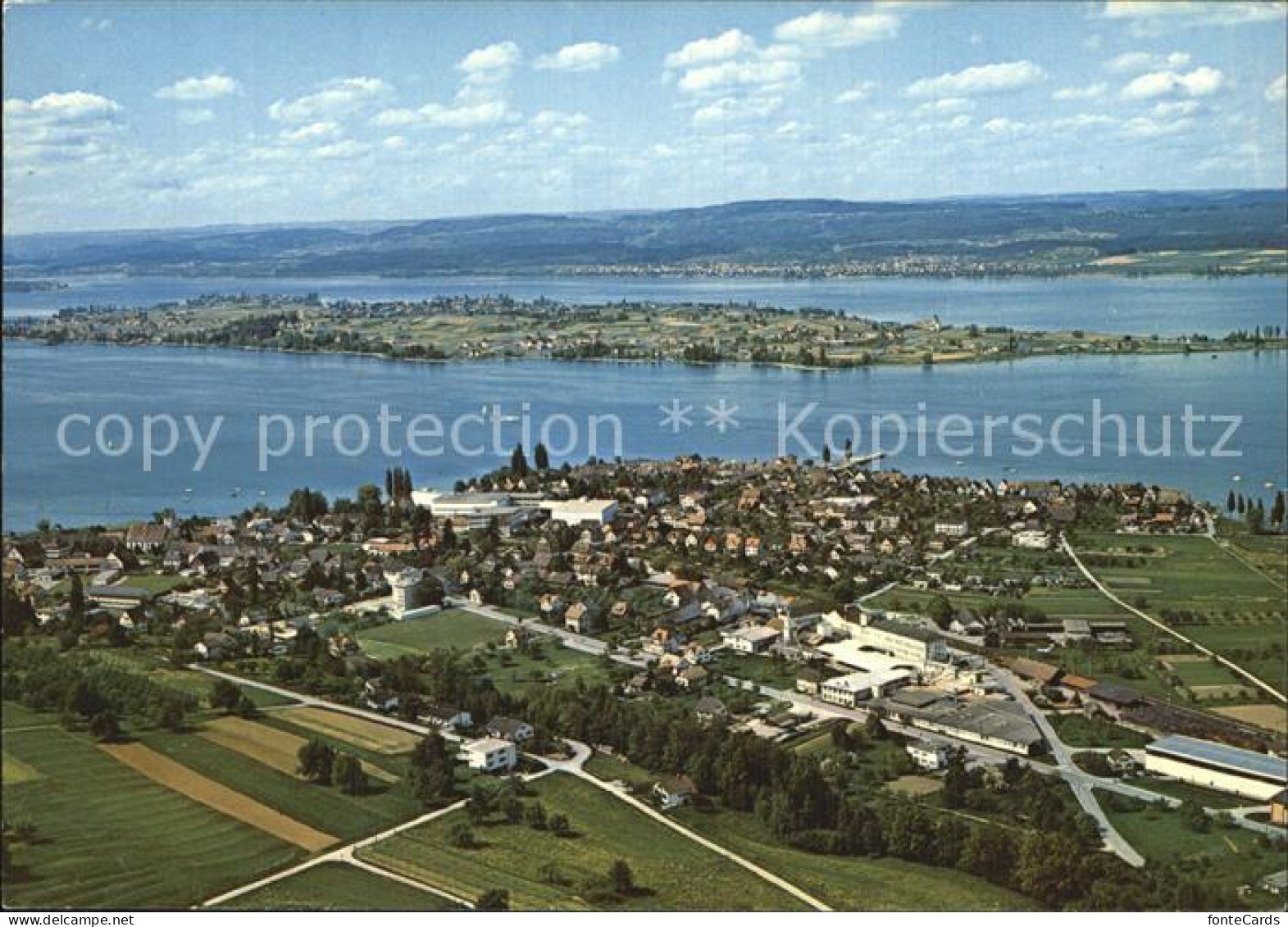 12568676 Ermatingen Untersee Insel Reichenau Flugaufnahme Ermatingen - Sonstige & Ohne Zuordnung