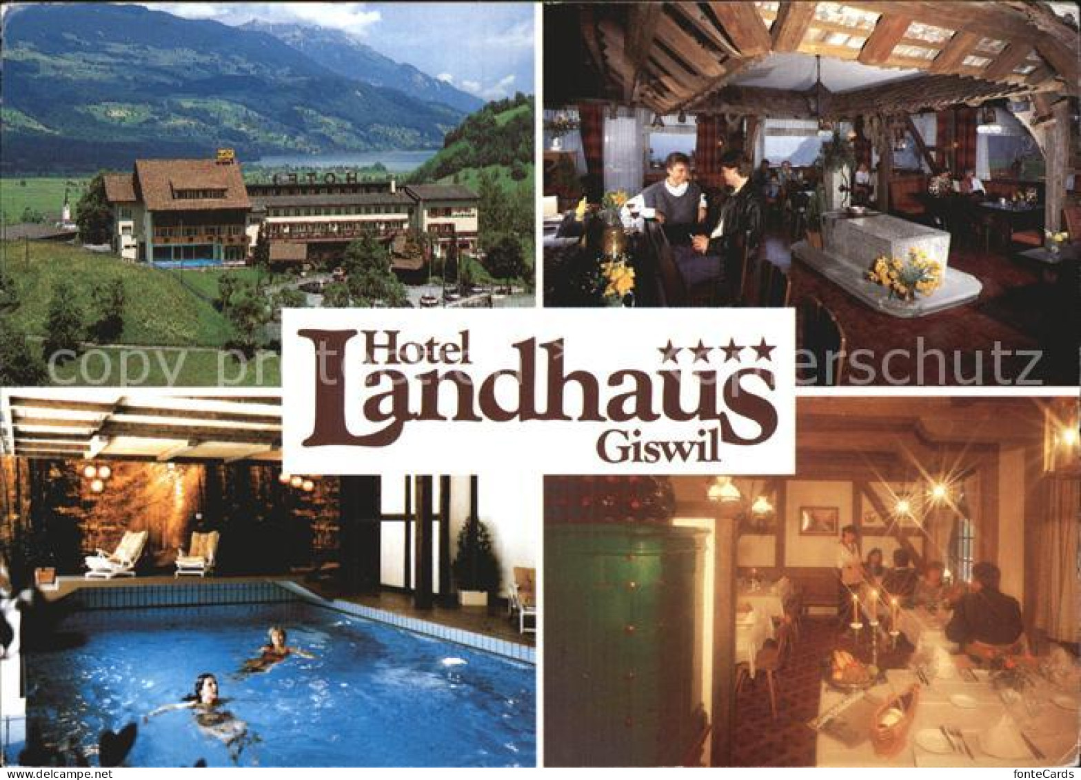 12480856 Giswil Hotel Landhaus Giswil Laendlerstube Landbeiz Zum Melchthaler Gis - Andere & Zonder Classificatie