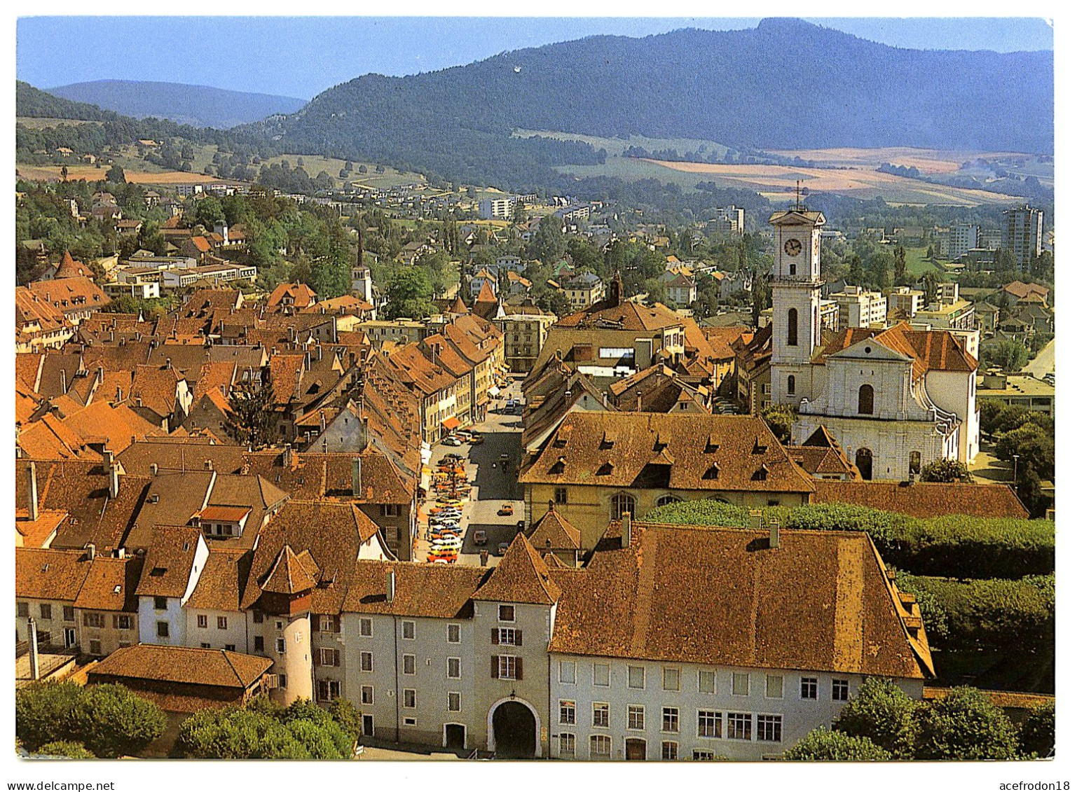 DELÉMONT - Vue Générale - Delémont