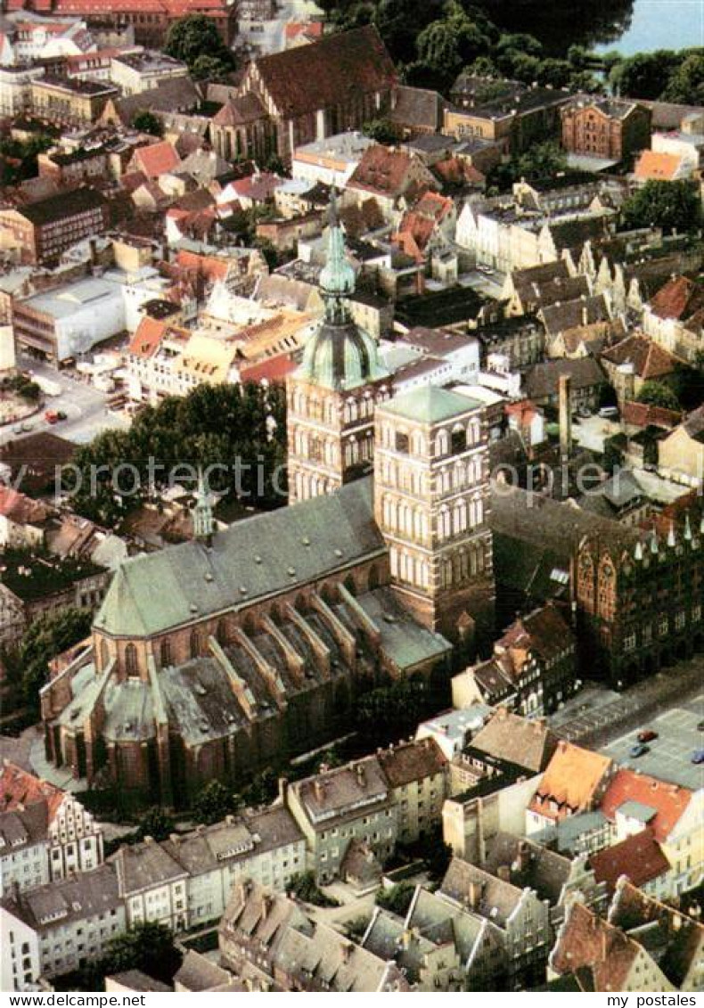 72962866 Stralsund Mecklenburg Vorpommern Sankt Nikolai Kirche Fliegeraufnahme S - Stralsund