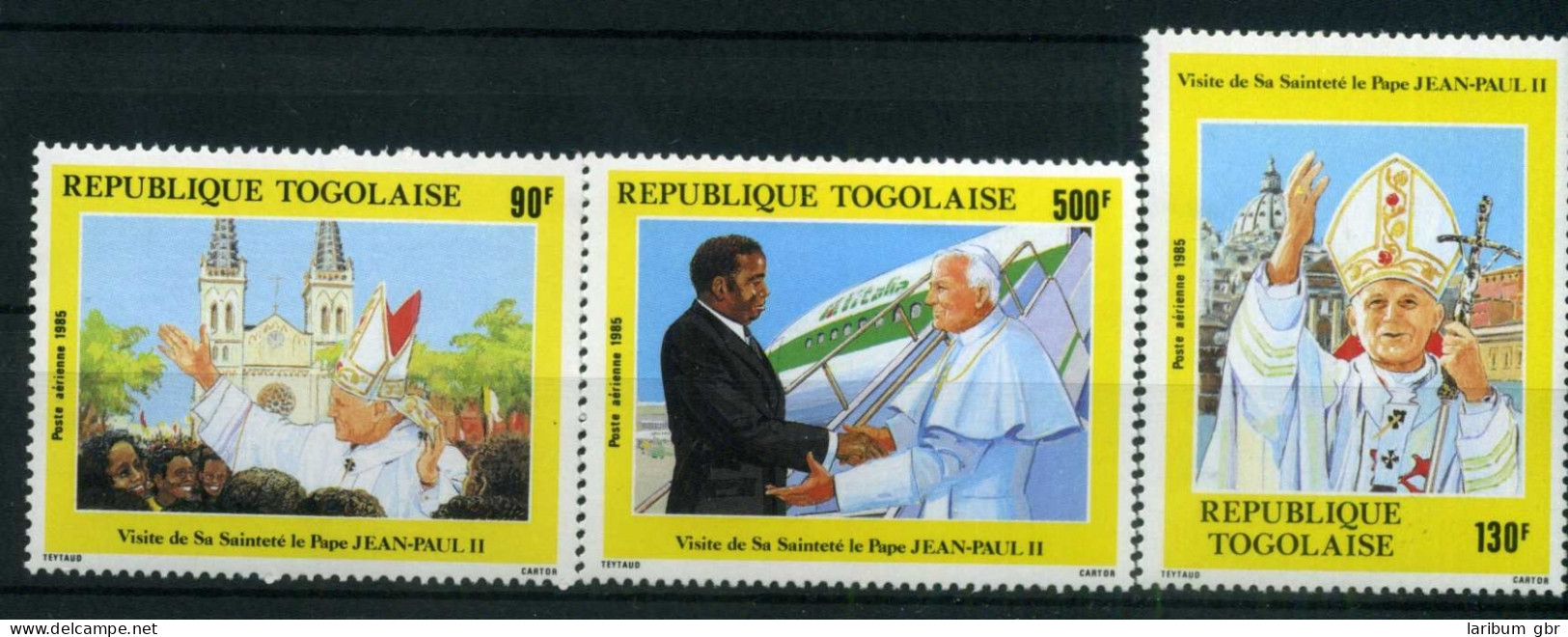 Togo 1879-1881 Postfrisch Papst #IT543 - Togo (1960-...)