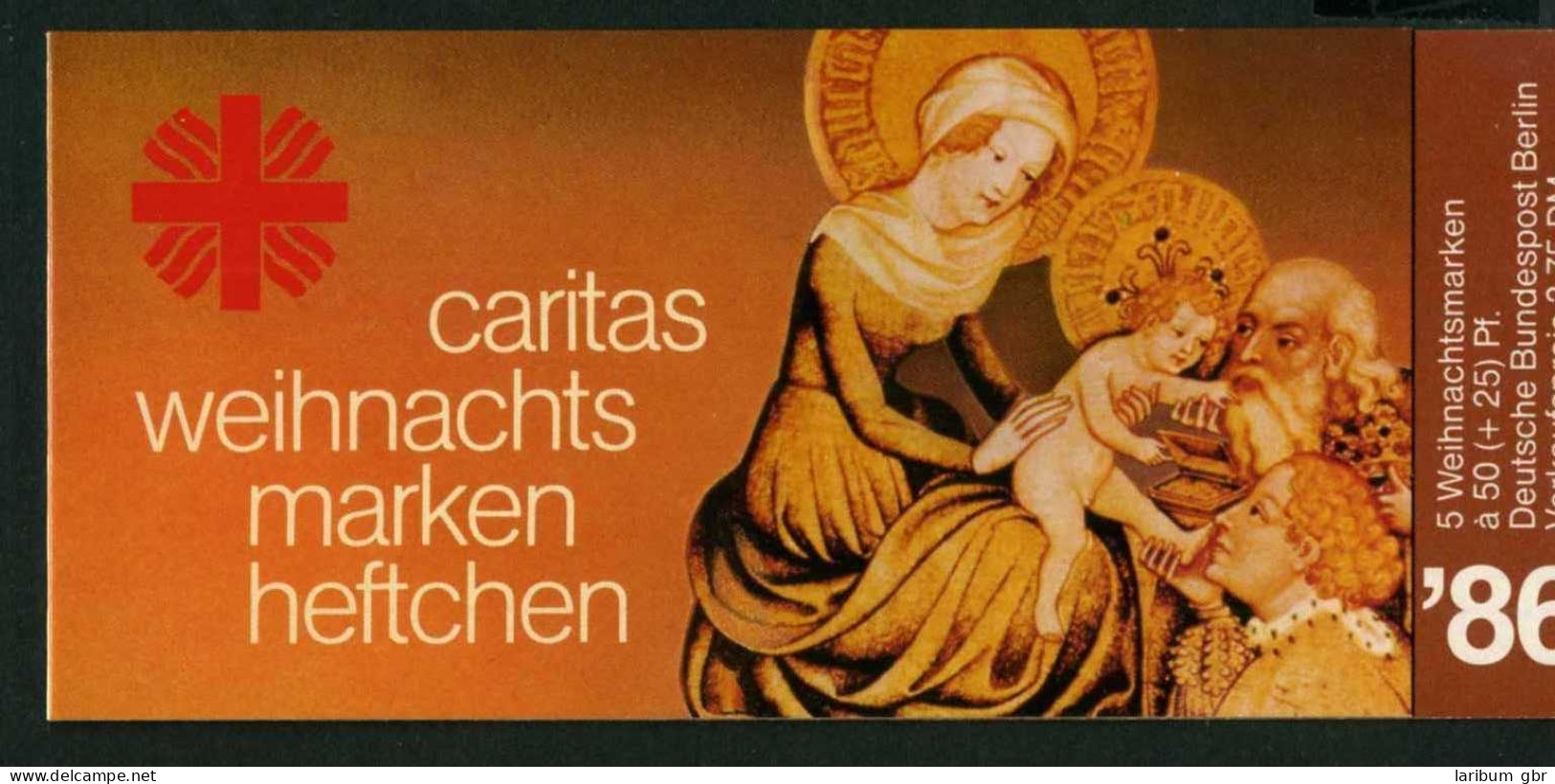 Berlin Caritas Markenheftchen 1986 769 Berlin Ersttagssonderstempel #IS705 - Carnets