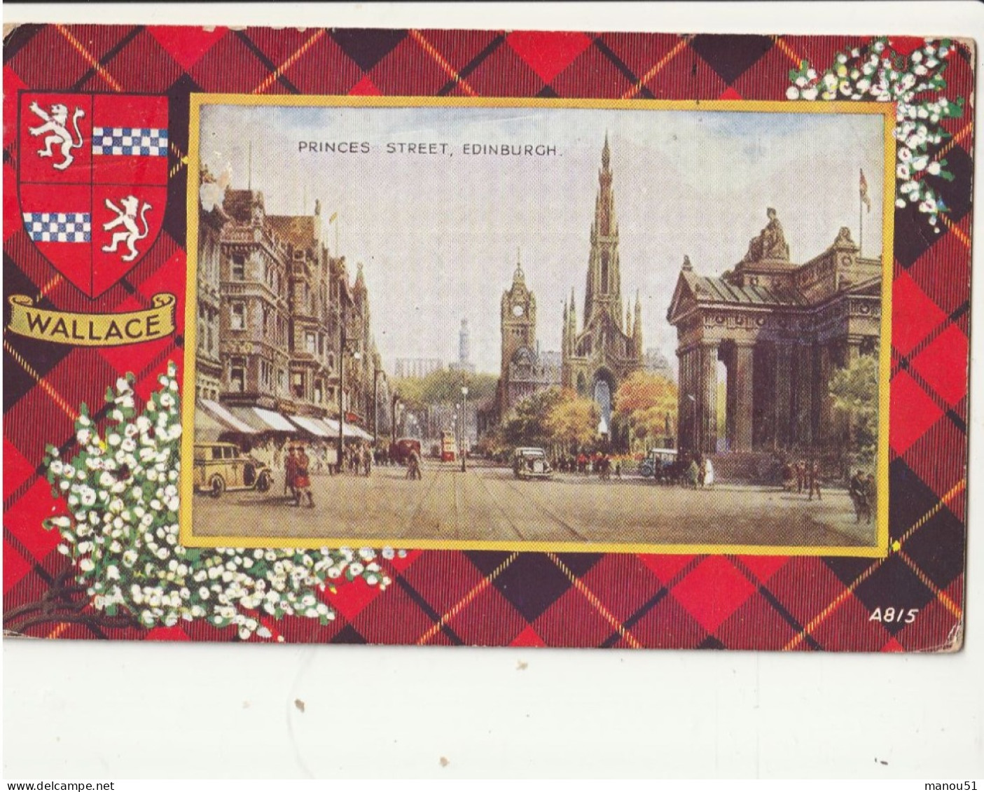 Ecosse - EDINBURGH  Princess Street - Midlothian/ Edinburgh