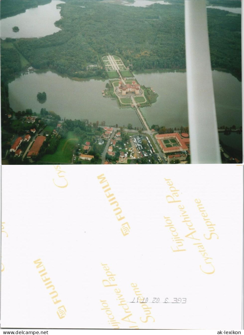 Foto Moritzburg Luftbild Schloß Und Wald 2004 Privatfoto Foto - Moritzburg