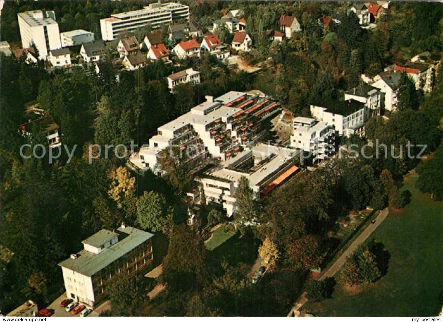 72954377 Bad Schwalbach Kurklinik Am Park Fliegeraufnahme Bad Schwalbach - Bad Schwalbach