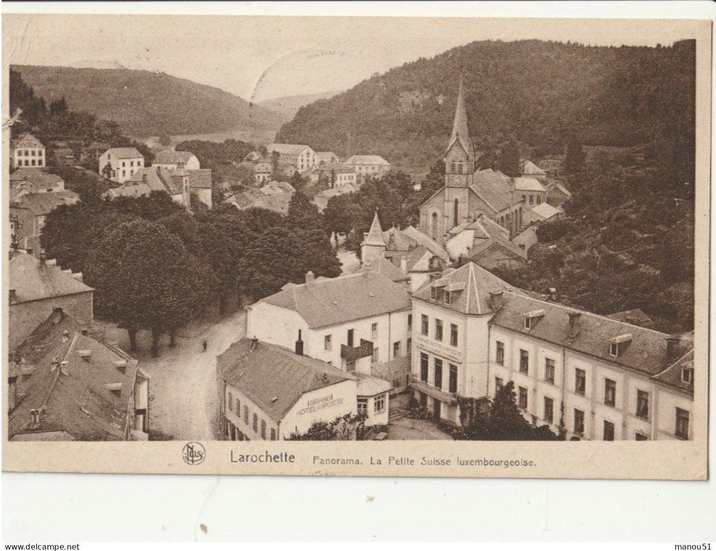 Luxembourg - LAROCHETTE  Panorama - Larochette