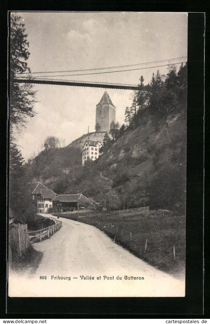 AK Fribourg, Vallée Et Pont Du Gotteron  - Fribourg