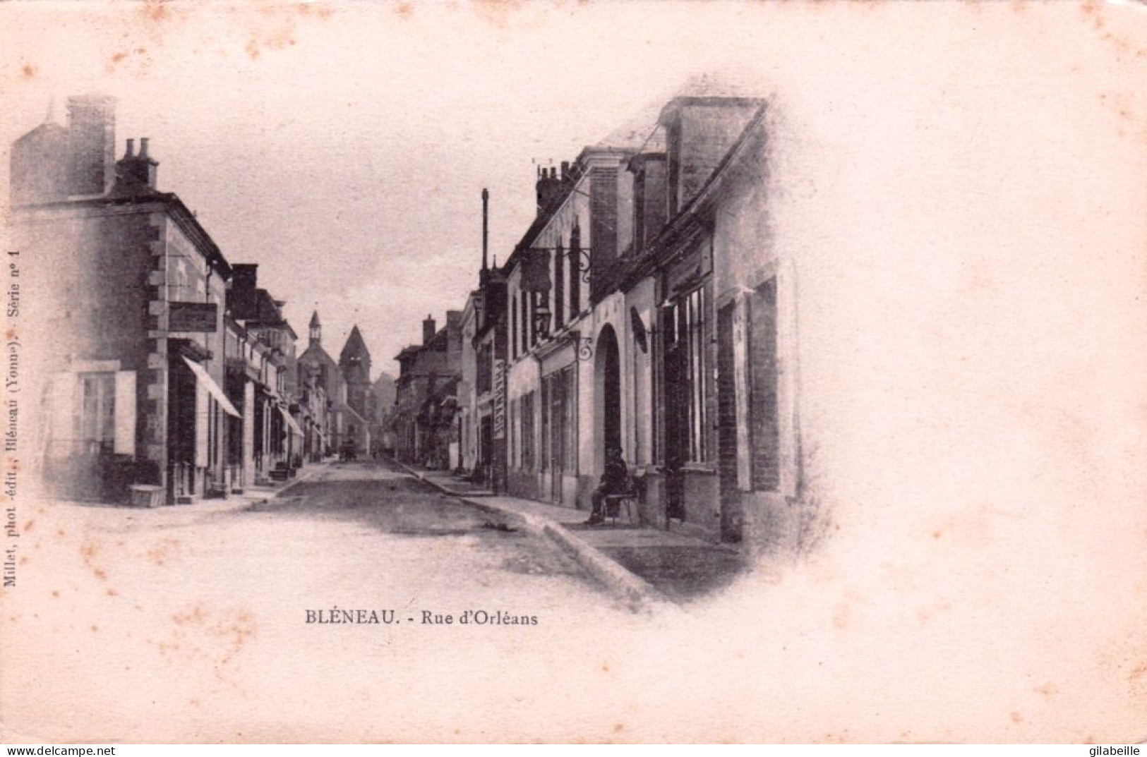 89 - Yonne - BLENEAU - Rue D Orleans - Bleneau