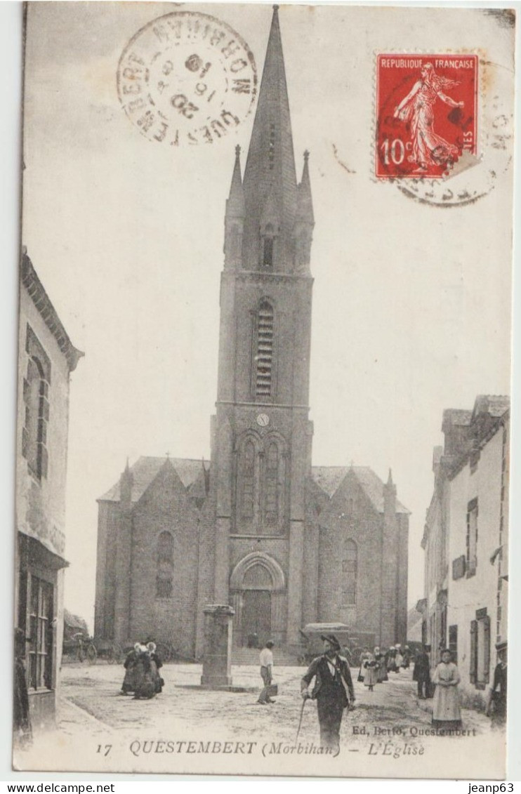 17 QUESTEMBERT - L'Eglise - Questembert