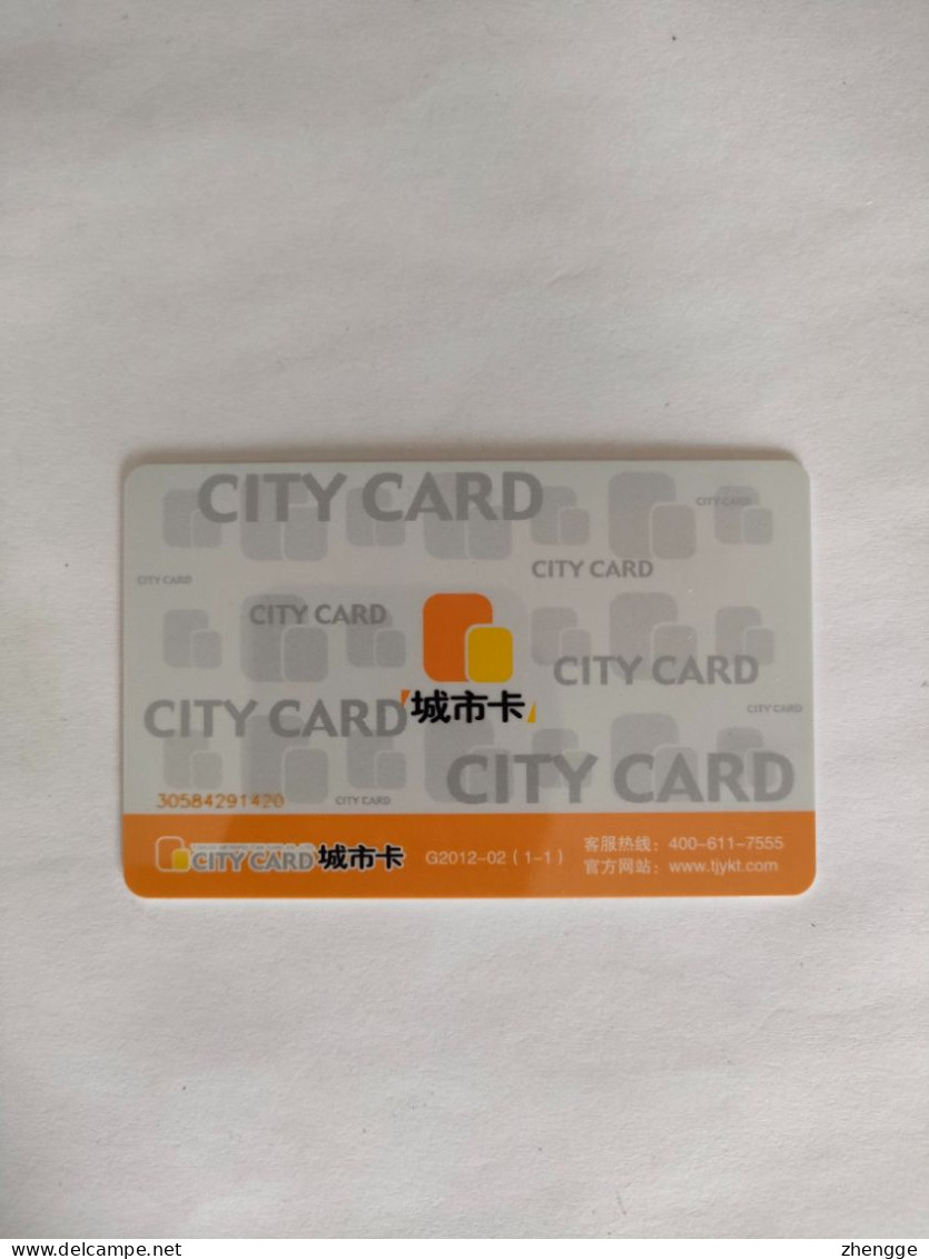 China Transport Cards, Kitty,for Metro,bus,tianjin City, (1pcs) - Unclassified