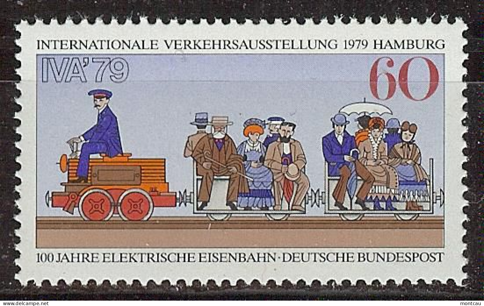 Germany 1979. Expo Trafico Hamburgo M=1014 Y=858  (**) - Ungebraucht