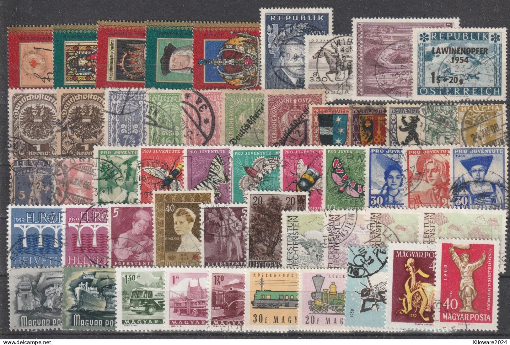 Europa: Lot Mit Versch. Werten,  Gestempelt.  (048) - Lots & Kiloware (mixtures) - Max. 999 Stamps