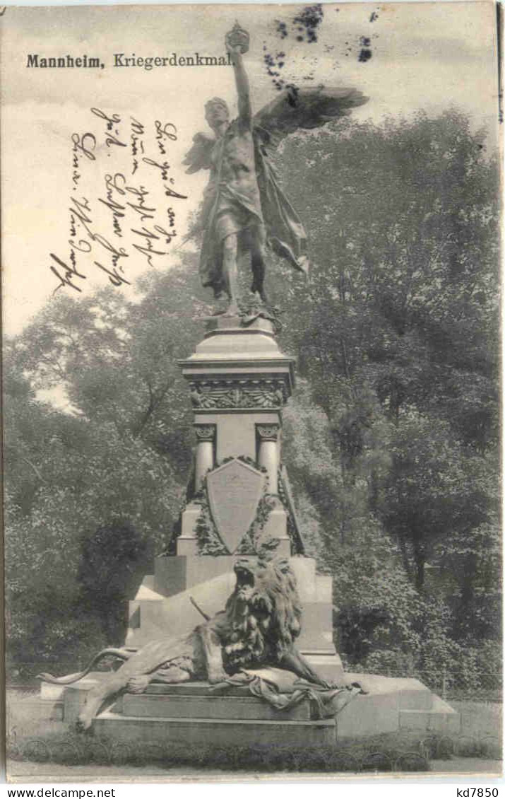 Mannheim - Kriegerdenkmal - Mannheim