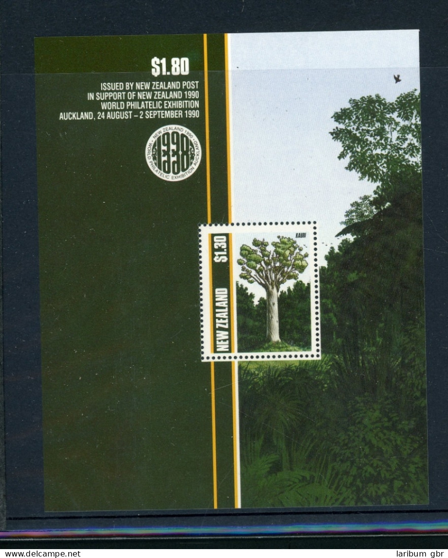 Neuseeland Block 24 Postfrisch Bäume #JJ942 - Sonstige & Ohne Zuordnung